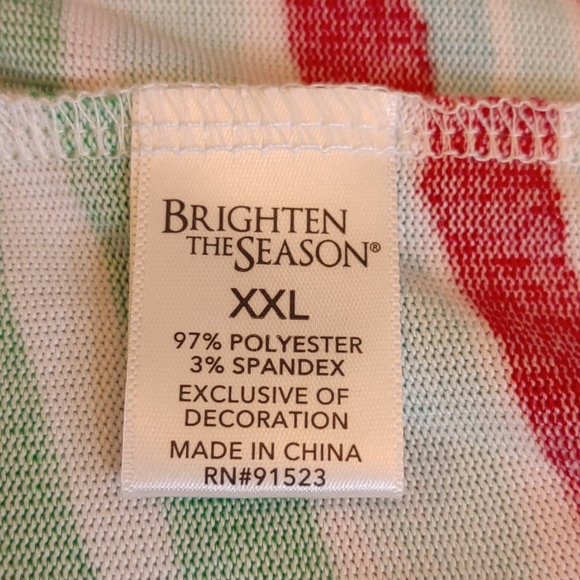 ๐๐ Men's NWT Brighten the Season SZ XXL Christmas Pajama. - Picture 7 of 10